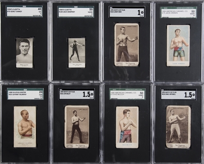1888-2009 Assorted Brands Boxing Graded Collection (20 Different)
